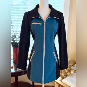 Jessica Simpson Black and Blue Jacket